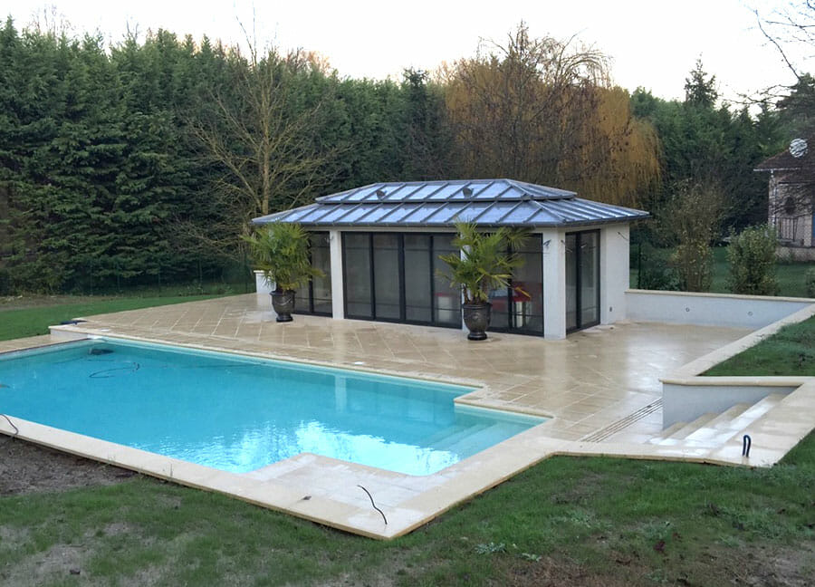 Réalisation d'un pool en Essonne