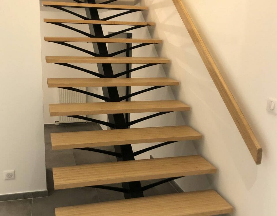 Réalisation d'un escalier sur-mesure