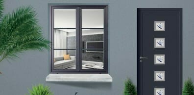fenêtre PVC OuvertureS Style gris anthracite