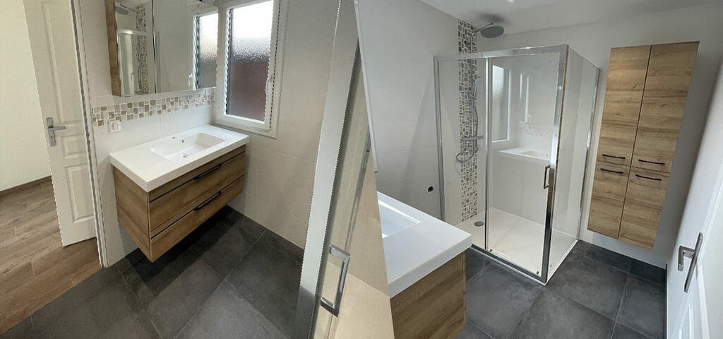 Rénovation d'une salle de bain à la Ferté-Alais