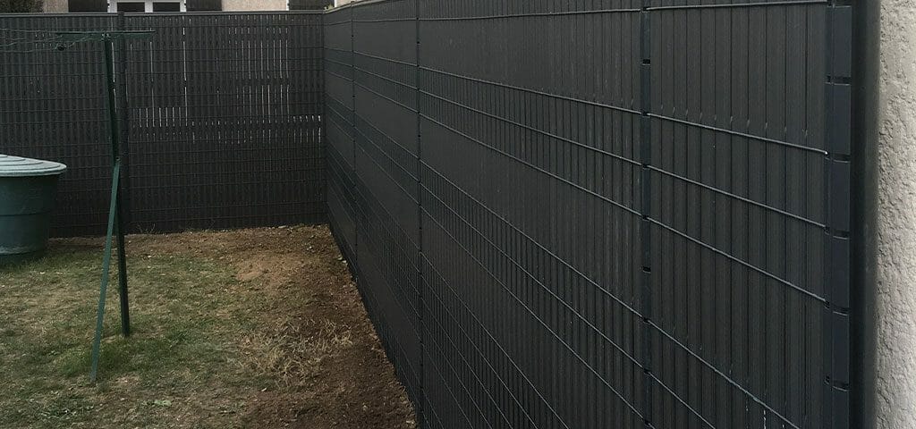 Réalisation clôture rigide à Courcouronnes